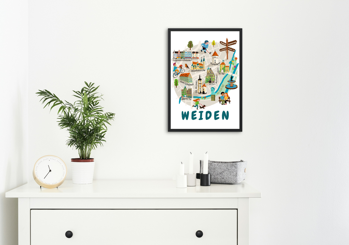 Weiden in der Oberpfalz Poster
