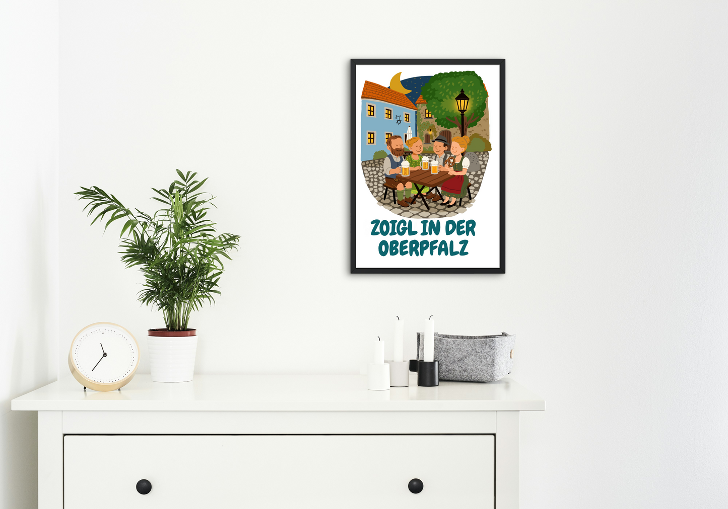 Zoigl in der Oberpfalz Poster