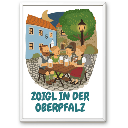 Zoigl in der Oberpfalz Poster